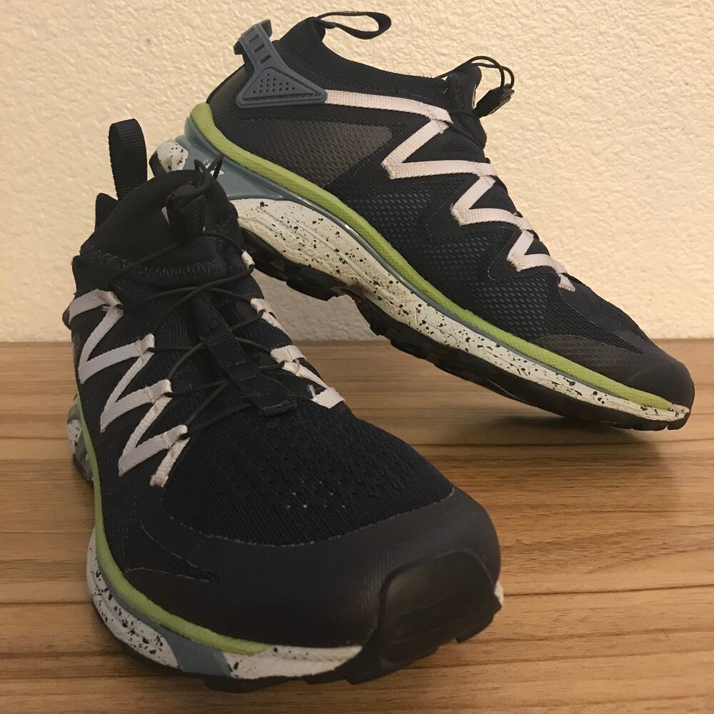Salomon XT-Rush Sneakers Shoes Blue Indigo Hiking Running Men's Size 8 417481